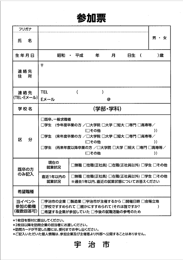 企業訪問ｶｰﾄﾞ　4ｘ1000　宇治市様　アイサポート様